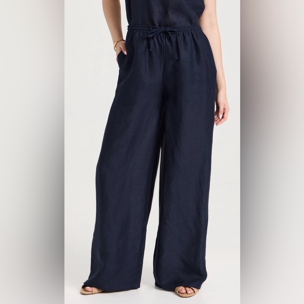!NEW! Mie - Lamu Trousers - Linen Wide Leg